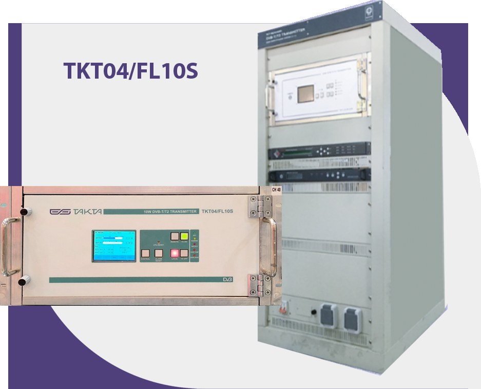 فرستنده ۱۰ وات بدون فن UHF مدل TKT04/FL10S